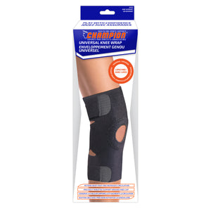 0222 Universal Knee Wrap Package Image Front