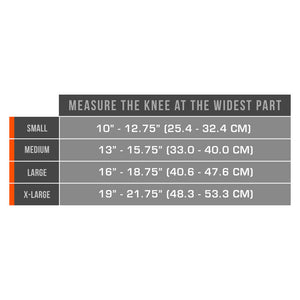 C-475 / AIRMESH KNEE SUPPORT WITH STABILIZER PAD