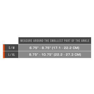 C-215 / BLACK ELASTIC ANKLE SUPPORT